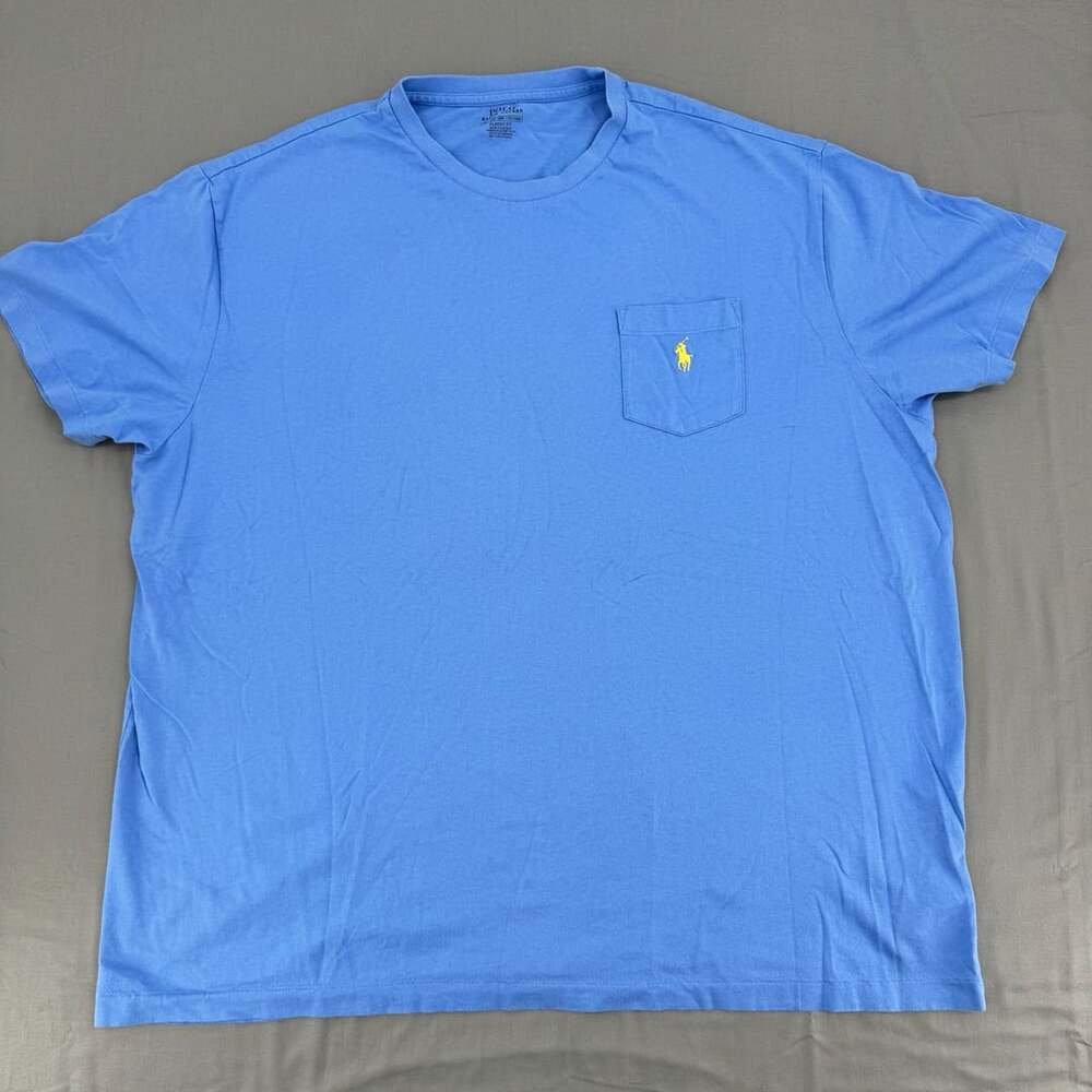 Polo Ralph Lauren Men's Classic Fit Pocket T-Shirt Blue XXL